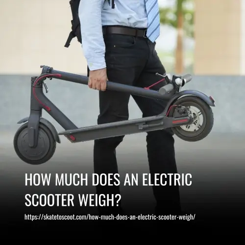 How Much Does an Electric Scooter Weigh